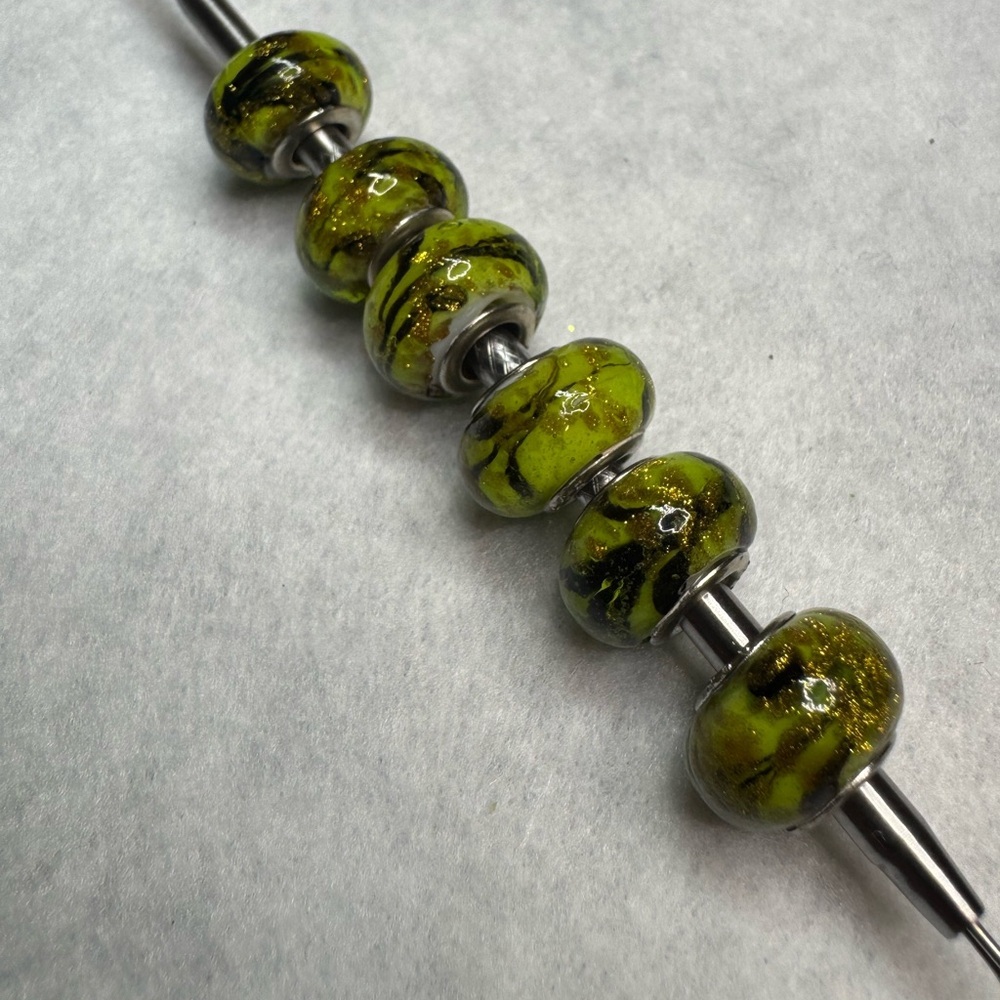 5/$20 single Glass Charm Bead